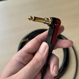 Klotz Titanium 6 m TIR0600PSP Rovný - Lomený kytarový kabel