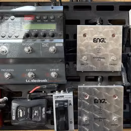 Engl, wah, tc electronic