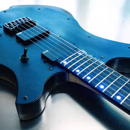 Flame Instruments - Custom shop, LED hmatn&iacute;k