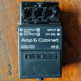 BOSS IR-2 - AMP, CAB sim, IR sim