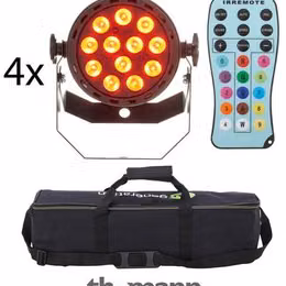 Fun Generation LED Pot 12x1W RGBW  sestava