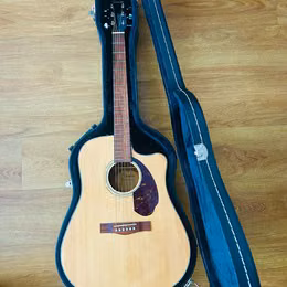 Fender CD-140 SCE Natural Elektroakustick&aacute; kytara Dreadnough