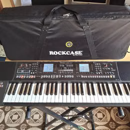Roland EA 7, keyboard + gigbag