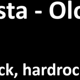 Černý obrázek s bílým textem. V horní části je nápis Kytarista - Olomouc a v dolní části text Poprock, rock, hardrock, alt-rock...