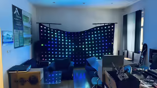 LED opona  2x 4 m 