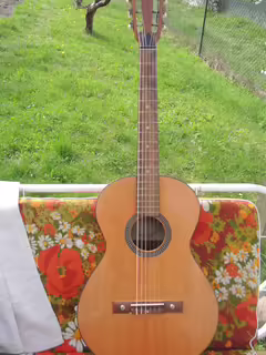 Historick&aacute; kytara ze 60 let Framus Parlor