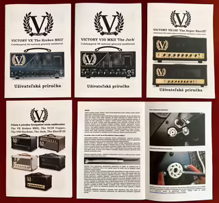 Victory lampove ampy - manual
