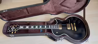 Les Paul Custom - Fujigen FGN NLC-20EMH Black Matte