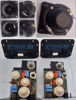 2 v&yacute;&scaron;kov&eacute; reproduktory Le-son + 2 vyhybky PULSE