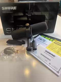 Original Shure SM7b Studio Mikrofon Perfektni Stav PC 9895kc