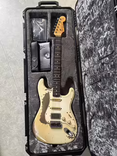 Fender John Cruz Masterbuilt 1963 Stratocaster Olympic White