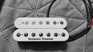 Seymour Duncan Jeff Loomis Noumenon Bridge White 7