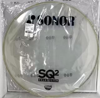 Sonor SQ2 rezo clear 22"