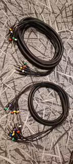 2x multikabel 8x jack 6,3 mm