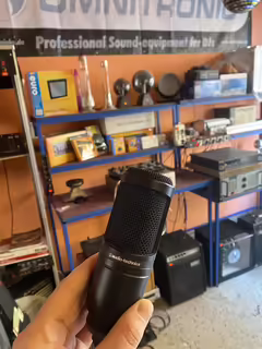 Audio-technica 2020 s Pop filtrem
