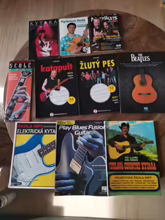 &Scaron;koly hry na kytaru, noty pro kytaru 
