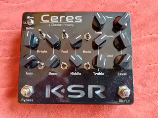 KSR Ceres &ndash; 3ch Preamp Pedal