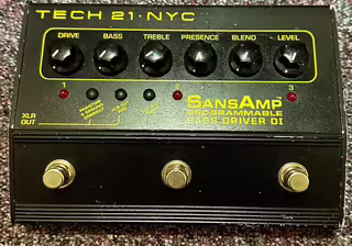 Tech 21 Bass Driver D.I. Programmable