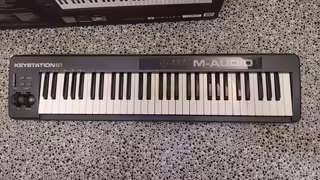 M-audio keystation 61 - na n&aacute;hradn&iacute; d&iacute;ly 