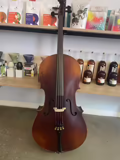 star&eacute; 4/4 česk&eacute; violoncello po gener&aacute;ln&iacute; opravě