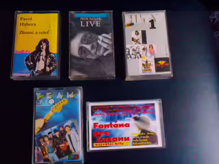 MC kazety rock, pop