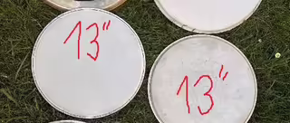 Chcel by som k&uacute;piť použit&eacute; bl&aacute;ny na bubny! 13" Coated