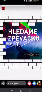 Hled&aacute;me vokalistku
