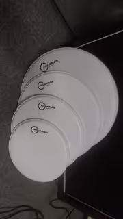Aquarian Super 2 Coated set