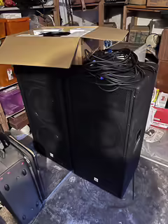 Prod&aacute;m pasivn&iacute; reproduktory a zesilovač the box PA 252/E800