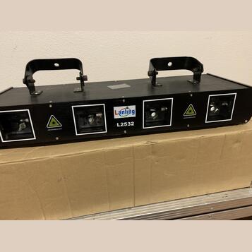LASER L2532 červený300mW+300mW+300mW+300mW@650nm