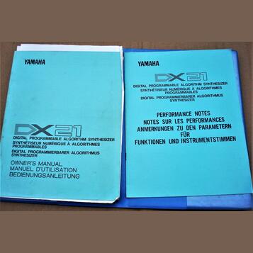 YAMAHA DX21: kompletní manual