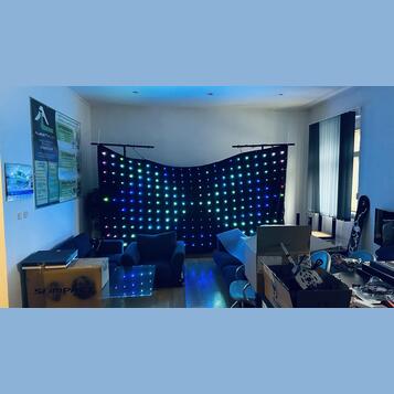 LED opona  2x 4 m 