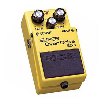 BOSS SD-1, DS-1,DS-2,BD-2,OS-2,OD-1,2,3 (vadné i Malaysia)