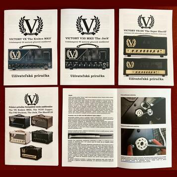 Victory lampove ampy - manual