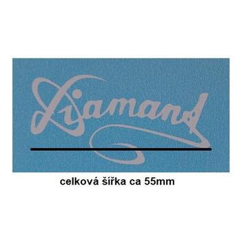 Vodový obtisk Diamant, Studio, IRIS a nápisy Jolana 