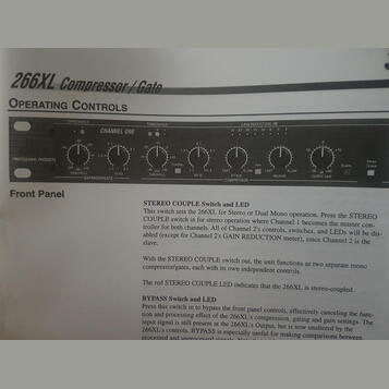 dbx 266XL