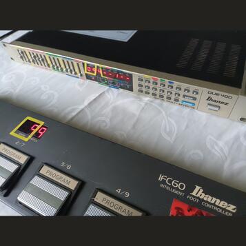 Multiefekt Ibanez DUE 400 + IFC 60 Foot Controller