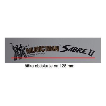 Vodové obtisky (Decals) loga Ernie Ball MUSIC MAN Sting Ray