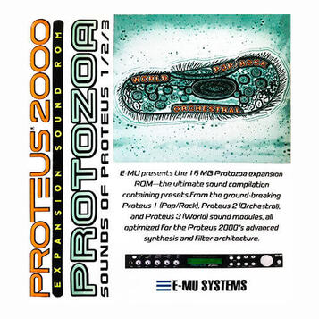 E-MU karta 9082:Protozoa 16 MB ROM pro Proteus 2000 série