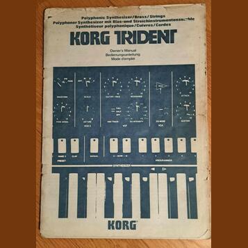 Korg Trident manuál