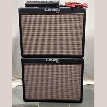 Line 6 Flextone II 1x12 + kabinet Flextone 5 + 4 kanálový fo