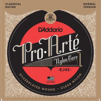 Daddario EJ45 kytarove struny na klasicku a flamenco kytaru