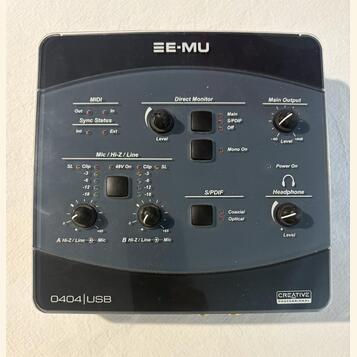 E-MU 0404 USB zvuková karta