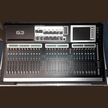Allen&Heath GLD112 + AR2412 + AR84 + t.racks VM100 + case 