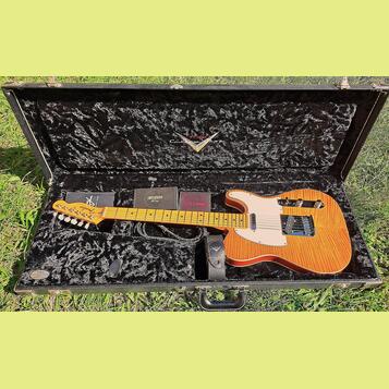 Fender American Custom Tele Honey Burst 2015