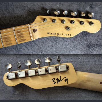 Nash Guitars Model T-52 Aged Butterscotch Blonde Nitro