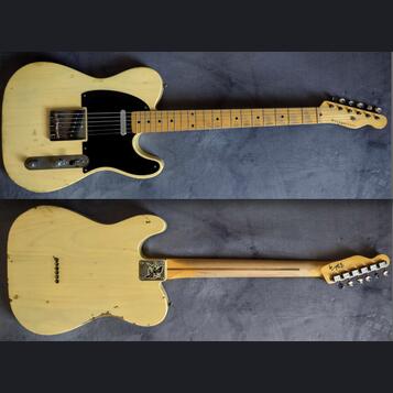 Nash Guitars Model T-52 Aged Butterscotch Blonde Nitro