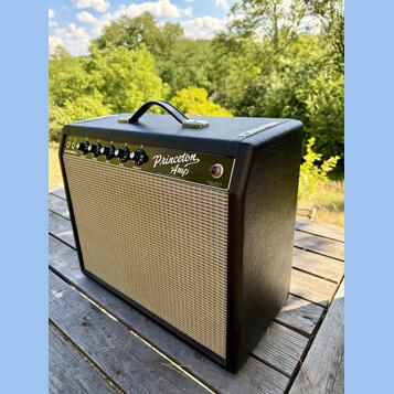 1964/5 no Fender logo Princeton Amp Mint condition blackface