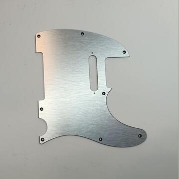 Pickguard Telecaster brúseny hliník