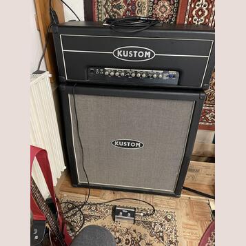KUSTOM 100W hlava a bedna 4x12” 
